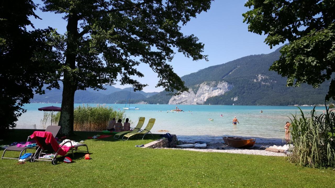 Landhaus Leitner Am Wolfgangsee ซังคท์กิลเกอ ภายนอก รูปภาพ